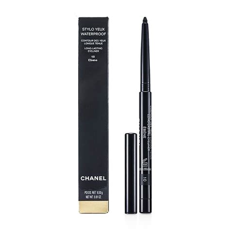 chanel stylo yeux waterproof long-lasting eyeliner in 10 ebene|Chanel stylo yeux waterproof eros.